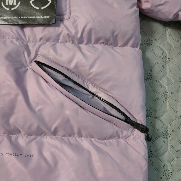 Moncler x Framt Hiroshi Fujiwara Pink Down Anthemyx Jacket - Picture 8 of 13